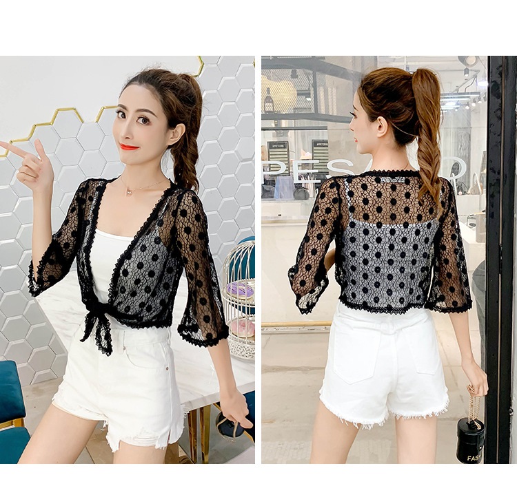 Áo khoác kimono voan 02 c005