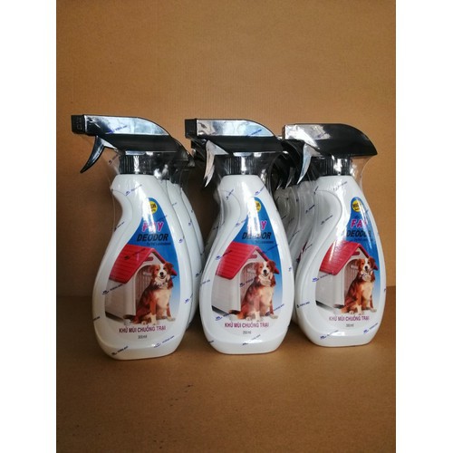 Fay Deodor 350ml Xịt khử mùi và vệ sinh chuồng trại cho chó mèo cưng - Hương xịt khử mùi chó mèo - Long Vũ Pet Food