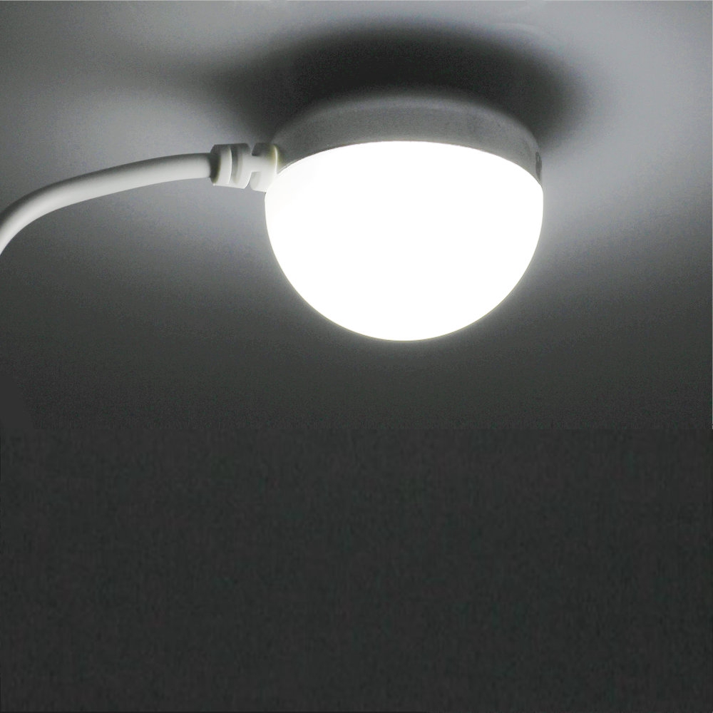 Mini LED Bulb 2W 5V USB Night Light Reading Lamp with Switch Desk Table Lamp Books Lights