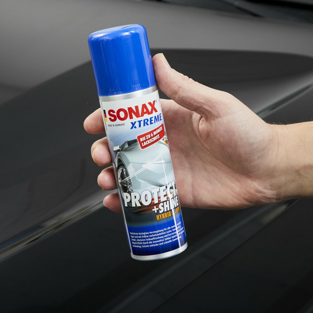 Chai xịt phủ nano bóng sơn SONAX XTREME PROTECT + SHINE 210ml