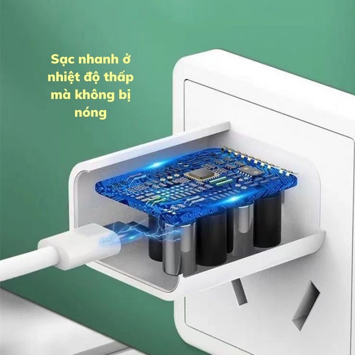 Bộ sạc nhanh chuẩn PD 30w, 35w Cho Điện Thoại Iphone 8 / X / Xs / Xr / 11 Pro Max / 12 Pro Max