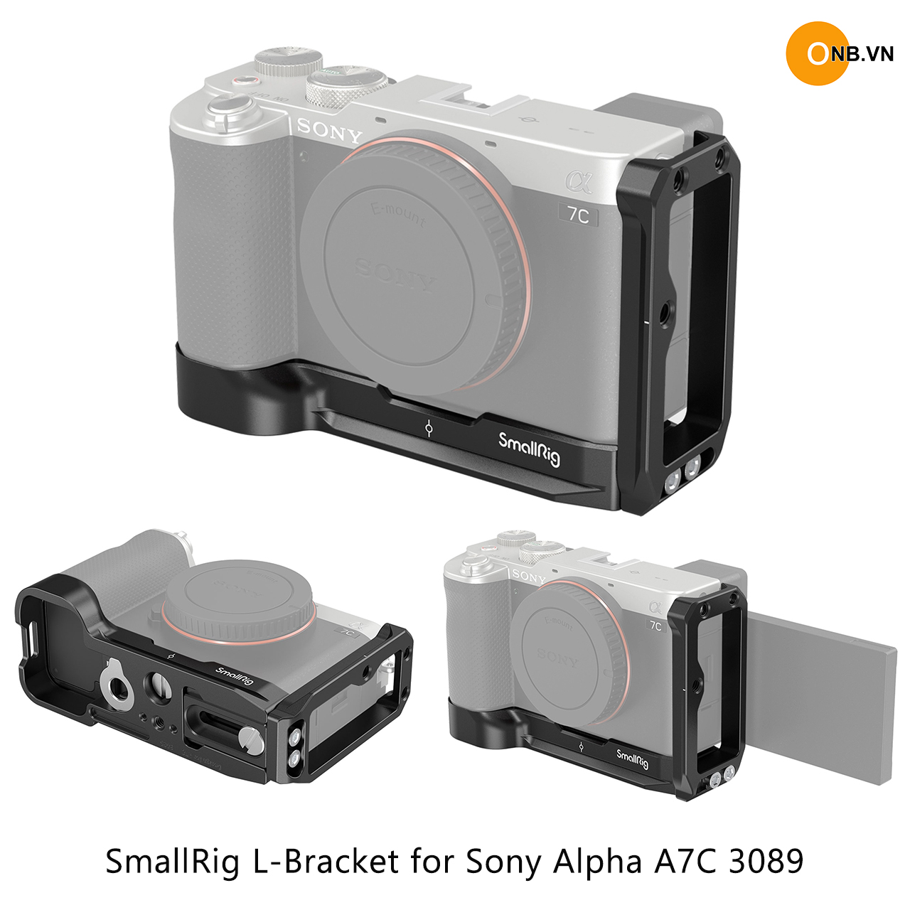 SmallRig L Plate for Sony Alpha A7C 3089 Phụ Kiện Chụp Ảnh Sony
