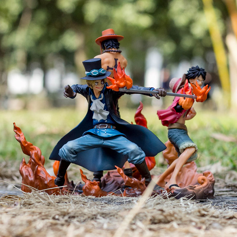 Mô hình One Piece - Mô hình bộ 3 Luffy - Sabo - Ace ACE101