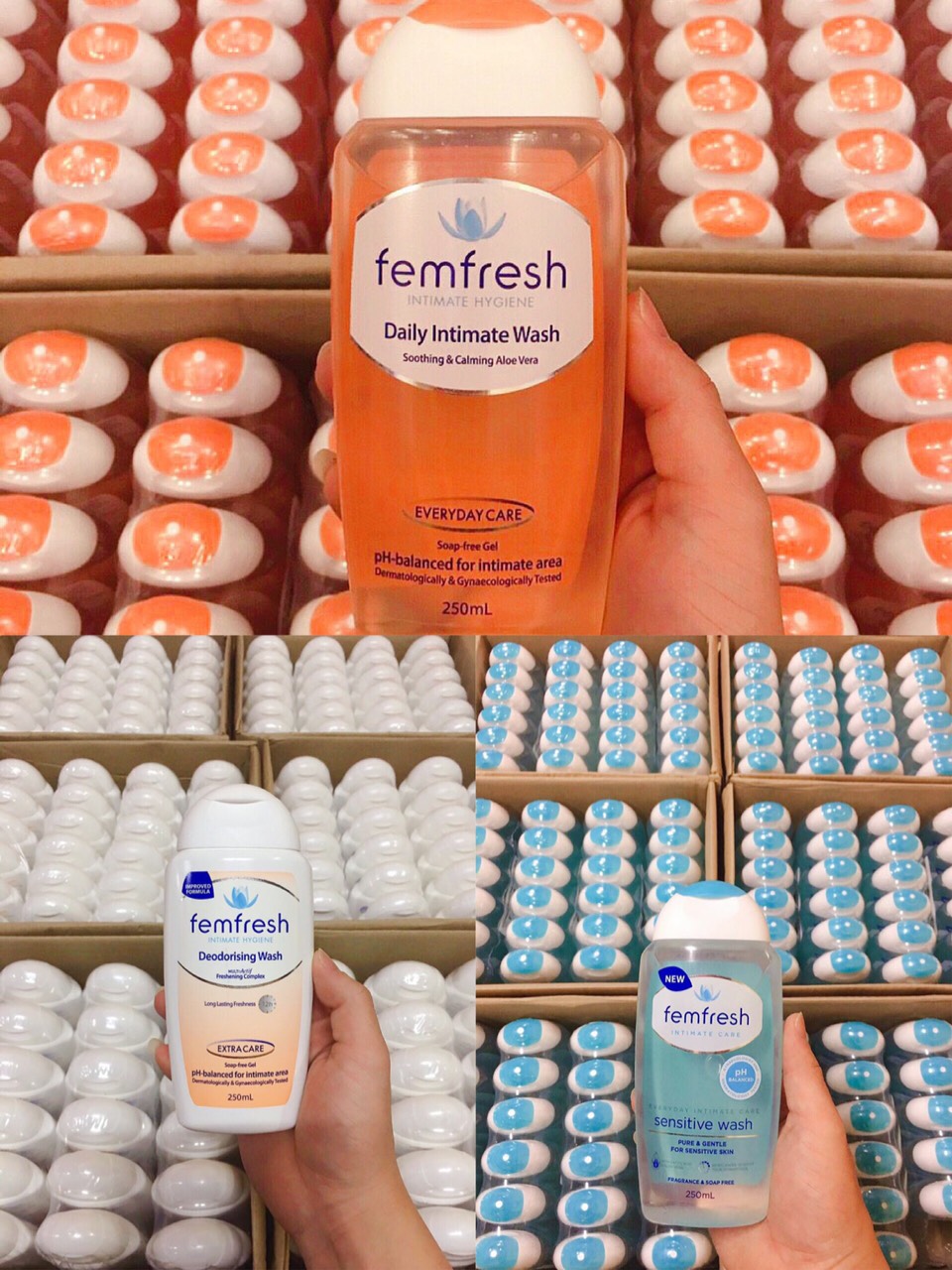 Dung dịch vệ sinh phụ nữ Femfresh 250ml