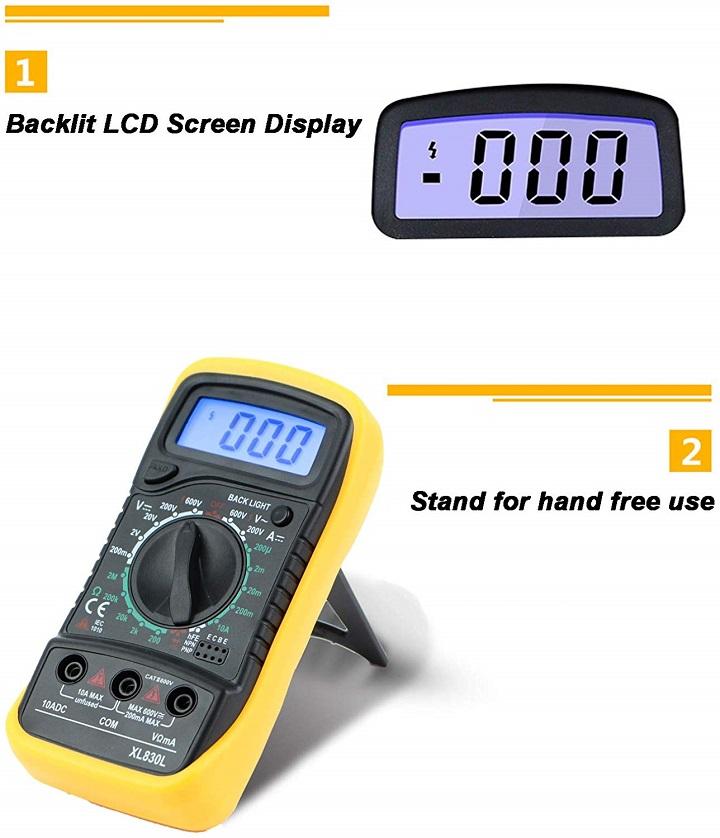 Xl830L Multimeter with Battery