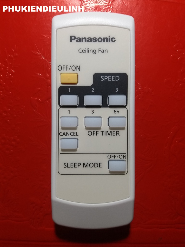 Điều khiển quạt trần 4 cánh panasonic