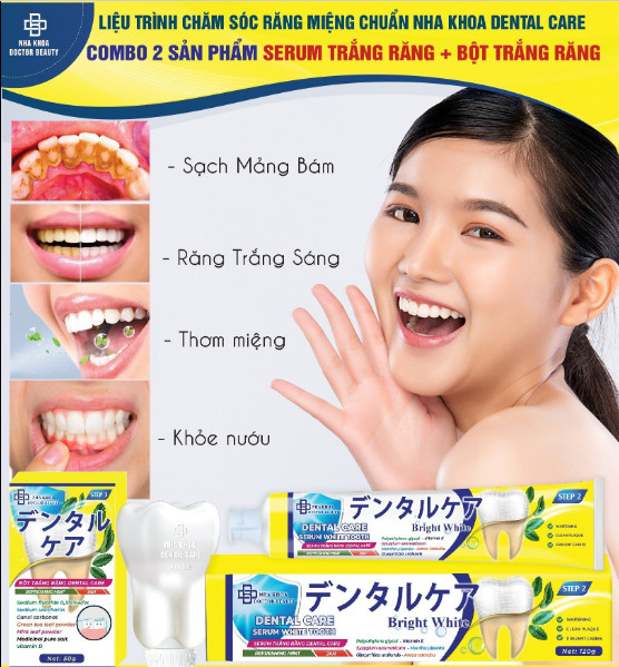 Serum trắng răng Dental Care(Tặng bột trắng răng 198k)