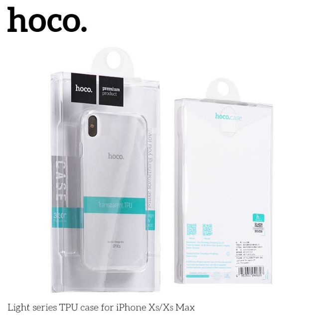 Ốp Silicon Chống Va Đập Hoco Cho Iphone 7p,8p,X,XS MAX
