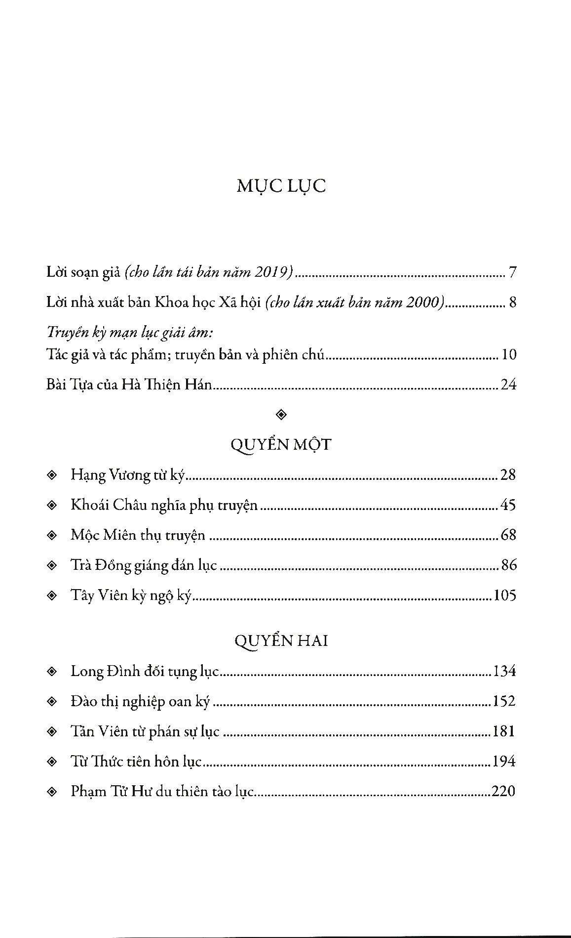 Sách - Truyền kỳ mạn lục giải âm