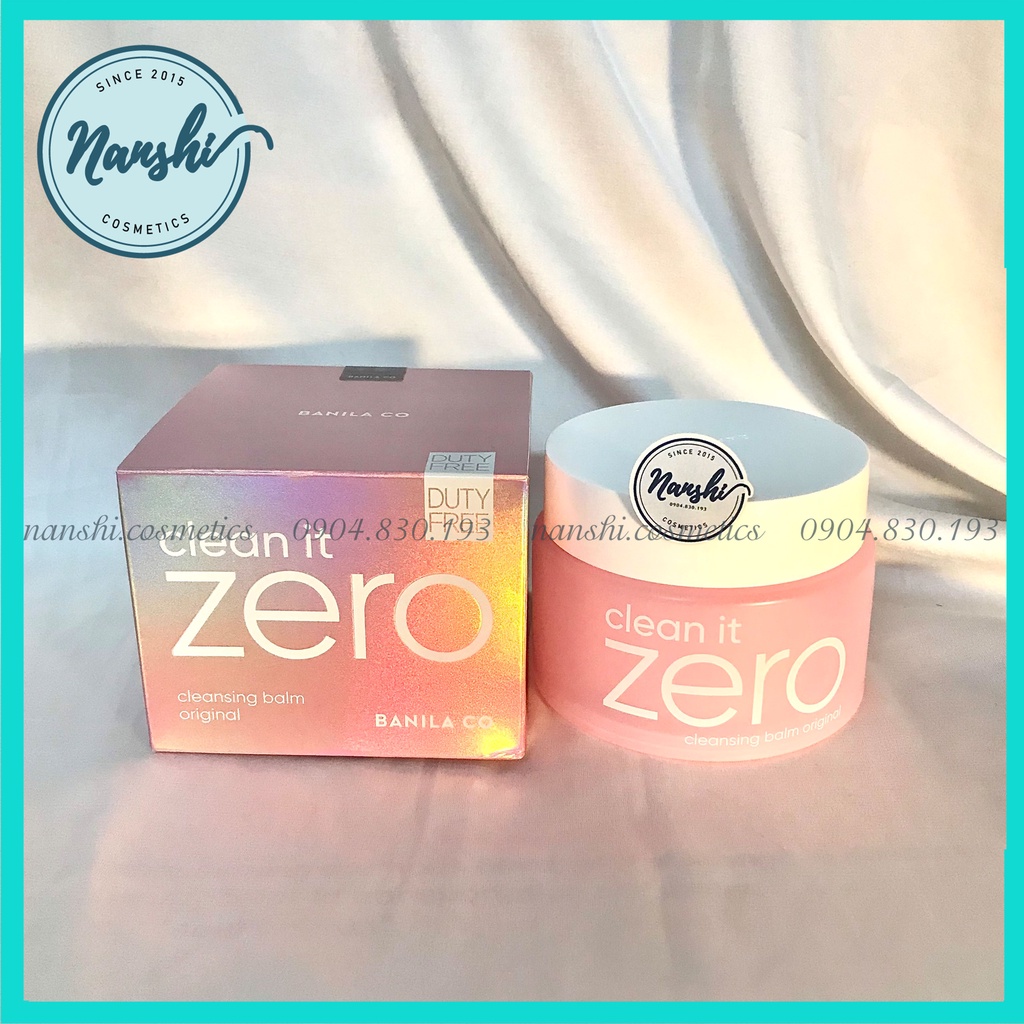 [CHÍNH HÃNG] Sáp Tẩy Trang Banila Co Clean It Zero nanshi.cosmetics