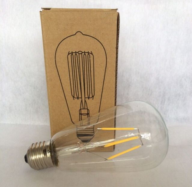 Bóng đèn Vintage Edison ST64 4W E27 GIẢ BÓNG SỢI ĐỐT