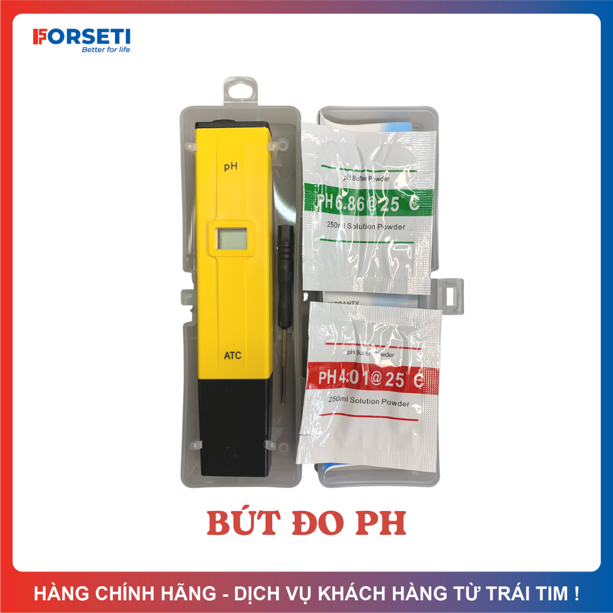 Bút đo độ ph nước atc thử tính kiềm axit nước - bảo hành 3 tháng