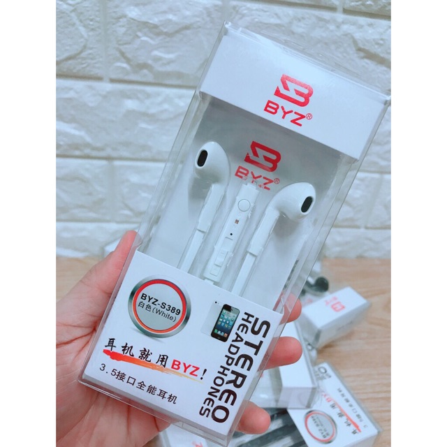 Tai nghe nhét tai BYZ S389 dành cho IPHONE/ANDROID