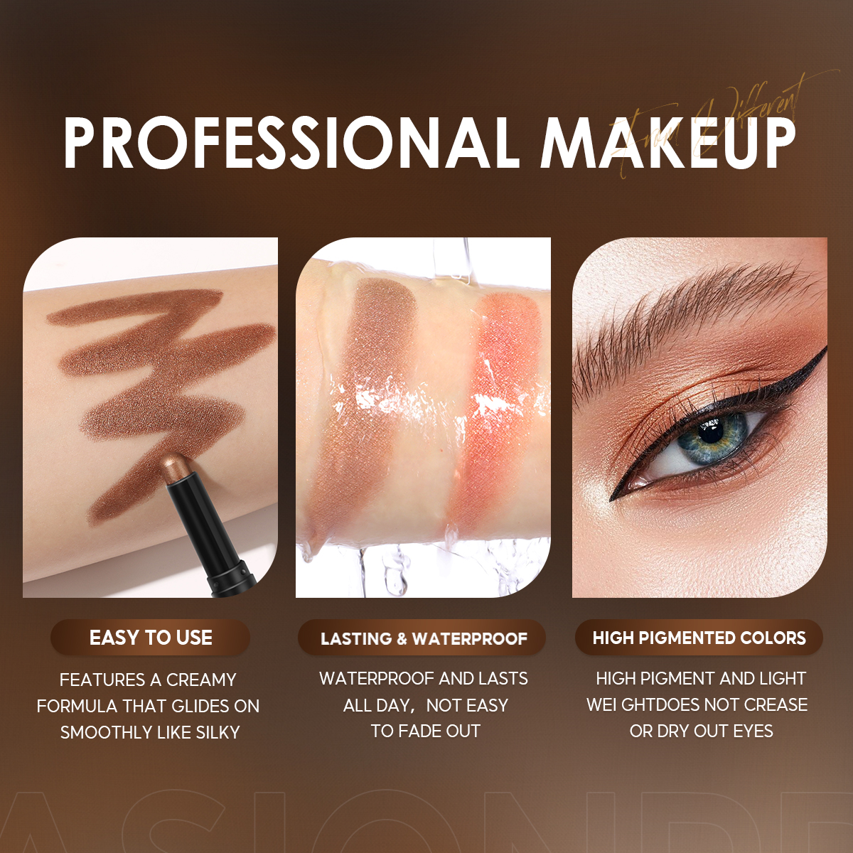 FOCALLURE Chì kẻ mắt cao cấp có 12 màu - INTL