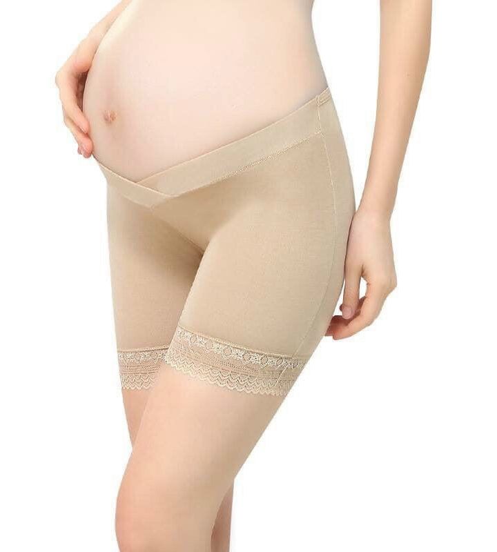 Quần bầu nâng mông - Quần bầu ngố chất coton đẹp có đáp bụng và chun chỉnh QB