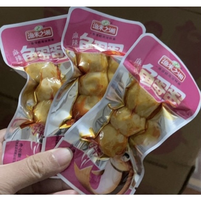 Chả cá viên tẩm vị, chả nấm - ăn vặt 492