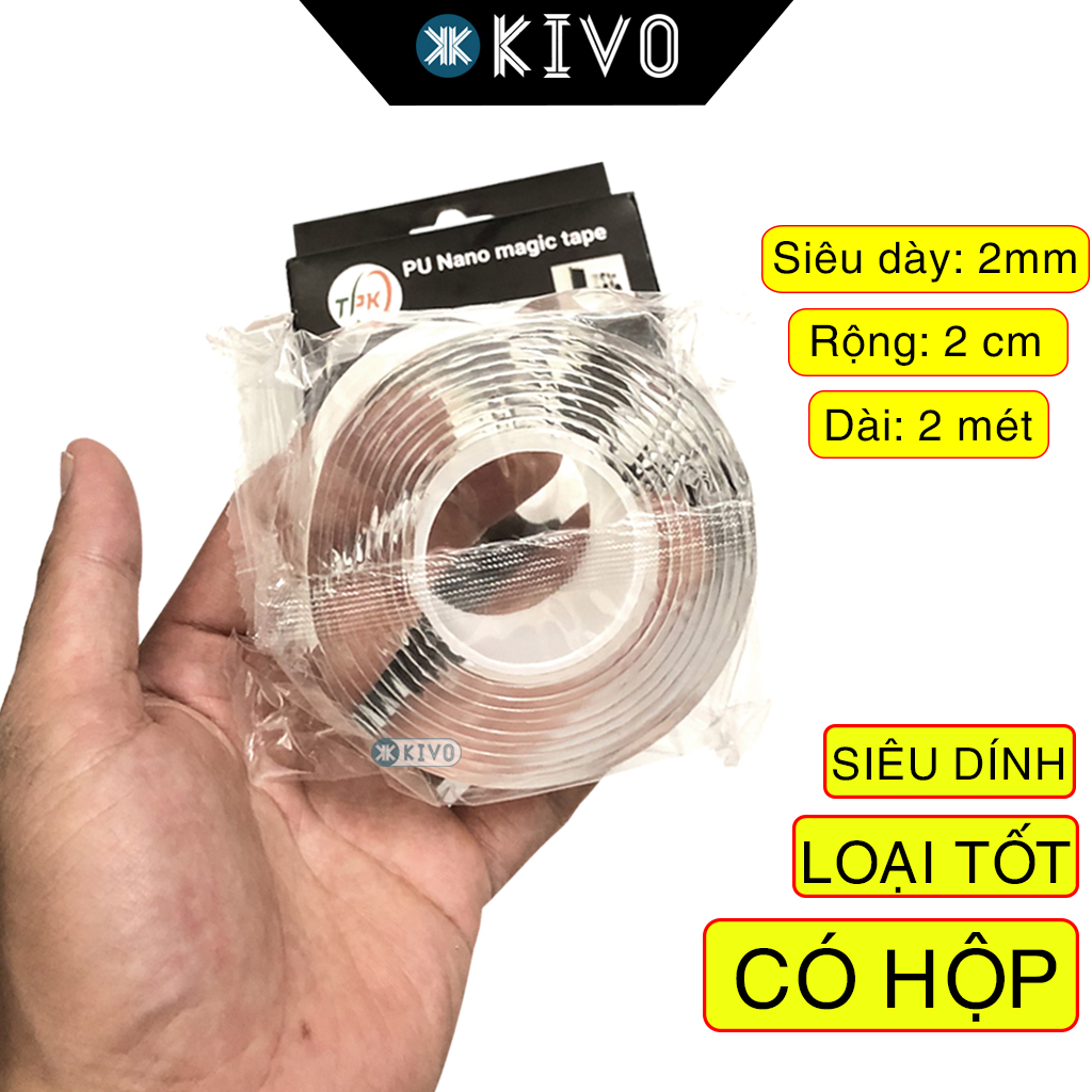 3M nano transparent double-sided tape, 2 m-double resistant transparent double sided tape/double blown bubble double sided tape/bubble blowing nano tape-double sided sticky tape