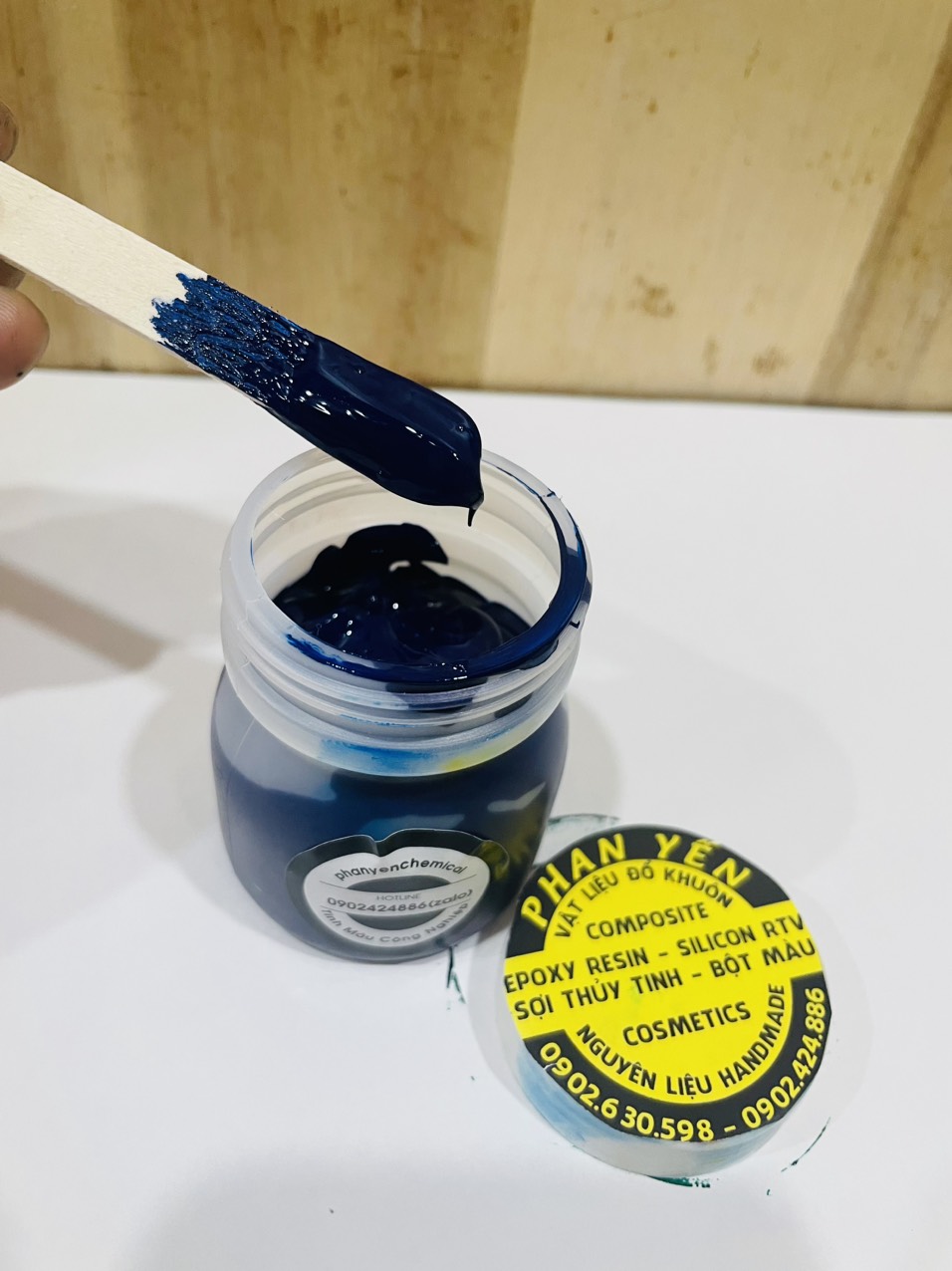 Tinh màu pha keo poly,silicon,epoxy(lọ 100gram)