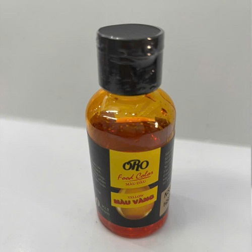 Màu thực phẩm gốc dầu ORO Vàng - 50gr