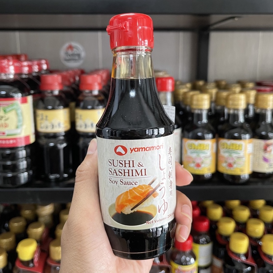 Nước Tương Sushi Sashimi YAMAMORI 200ML (Không chất bảo quản)