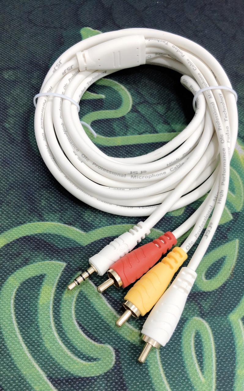 Dây 3.5 ly đực ra 3 bông sen đực dài 3m JSJ-3701