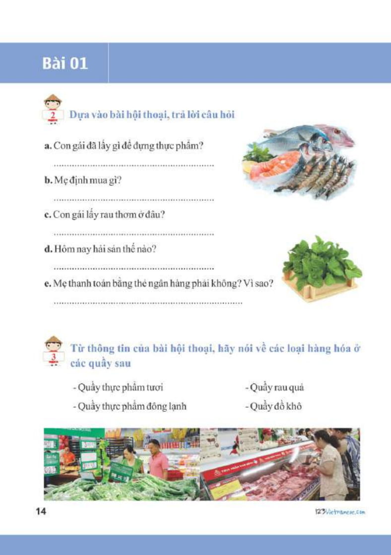 Tiếng Việt 123 (Giáo trình tiếng Việt dành cho người nước ngoài) Trình độ B1