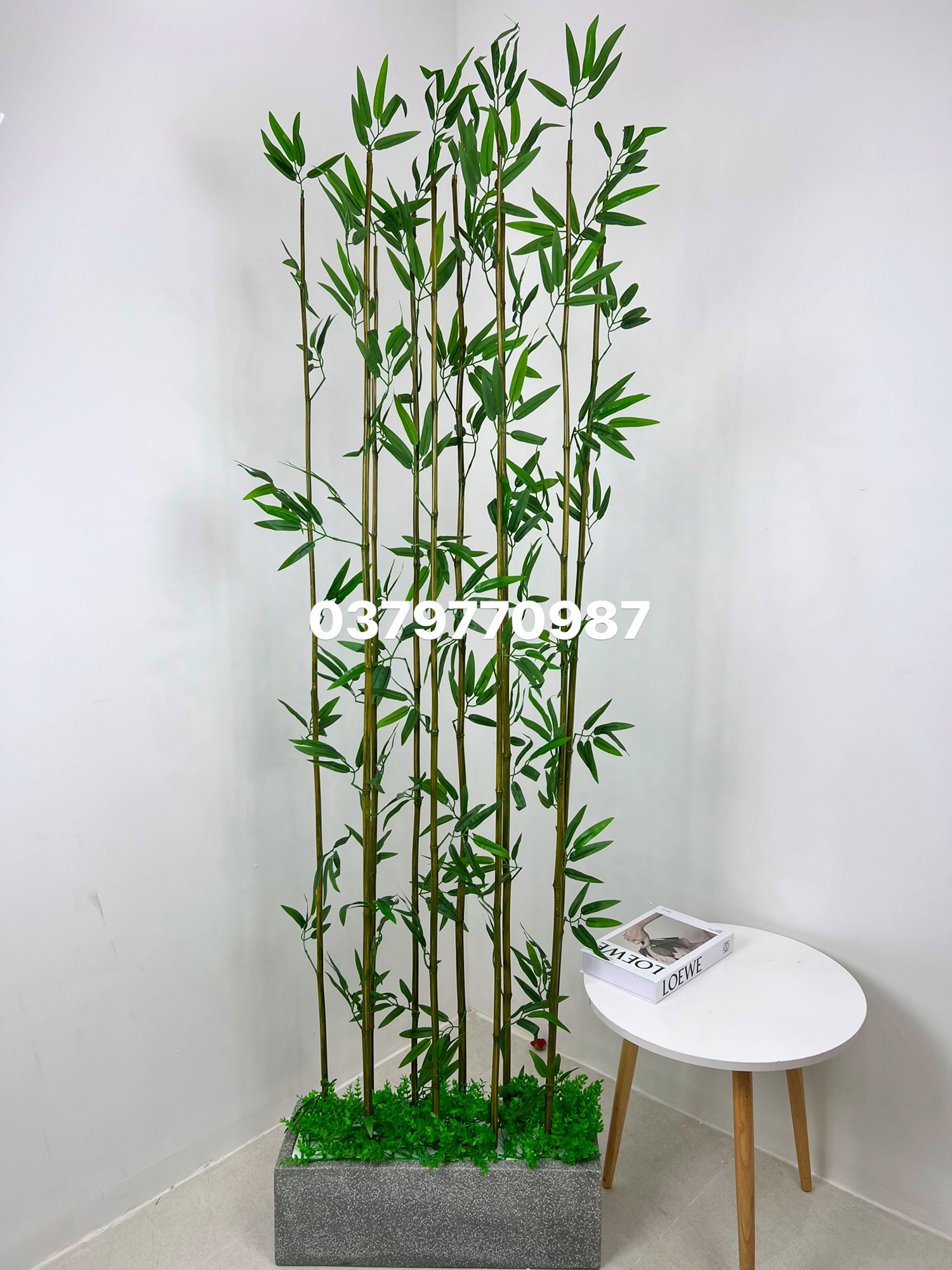 Set 5 cây trúc giả ít lá độ cao 150cm