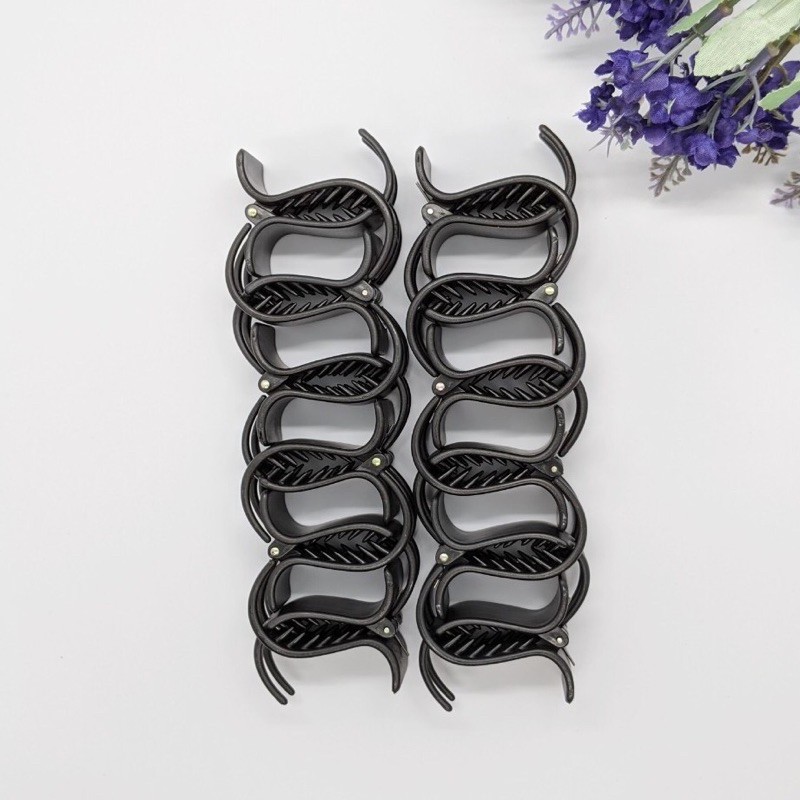 Vỉ 12 kẹp càng cua 5 răng