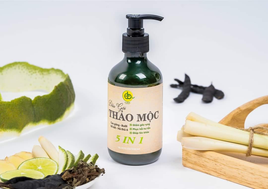 Dầu gội thảo mộc Elbon