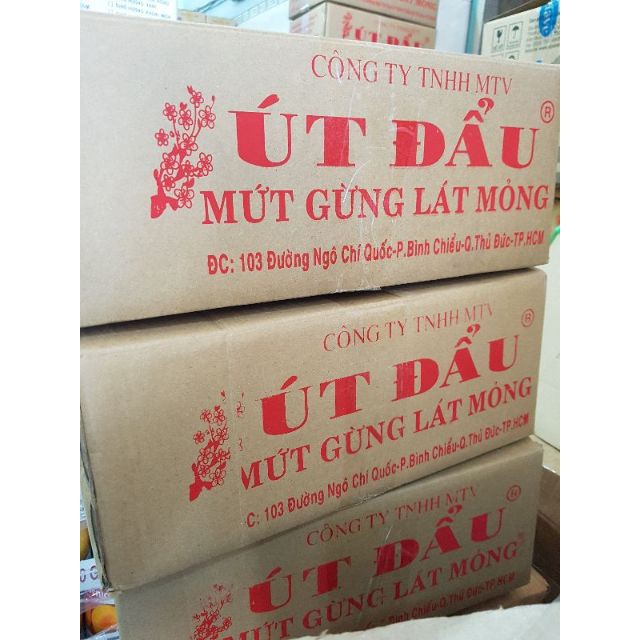 Mứt Gừng Huế Loại Ngon 500gr - date mới (cay cay thơm thơm)