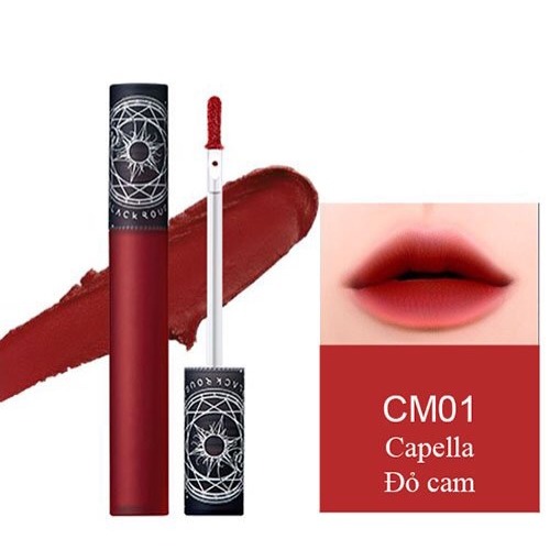 [Hàng có sẵn] Son Kem Lì Black Rouge Cream Matt Rouge Son Kem Black Rouge Đen CM01 CM02 CM03 CM04 CM05 CM06 CM07