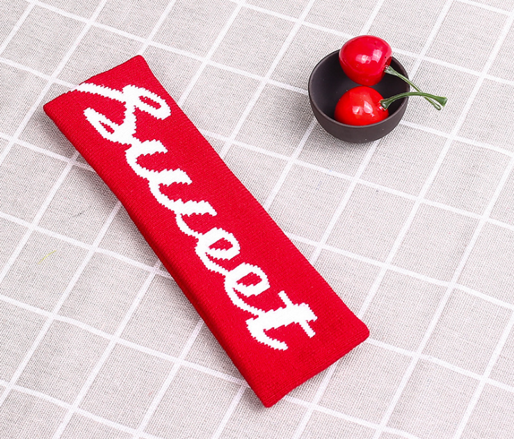 Băng đô thể thao nam nữ len bản lớn tập Gym Yoga Aeobic chơi Hiphop băng đô nhóm nhạc Hàn Quốc thời trang