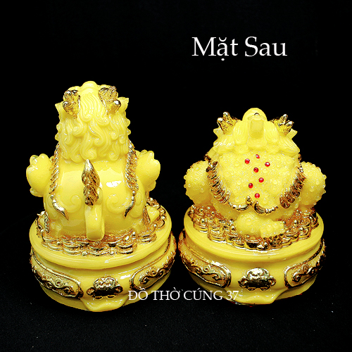 CÓC + TỲ HƯU phong thủy [ Bột đá + composite ]