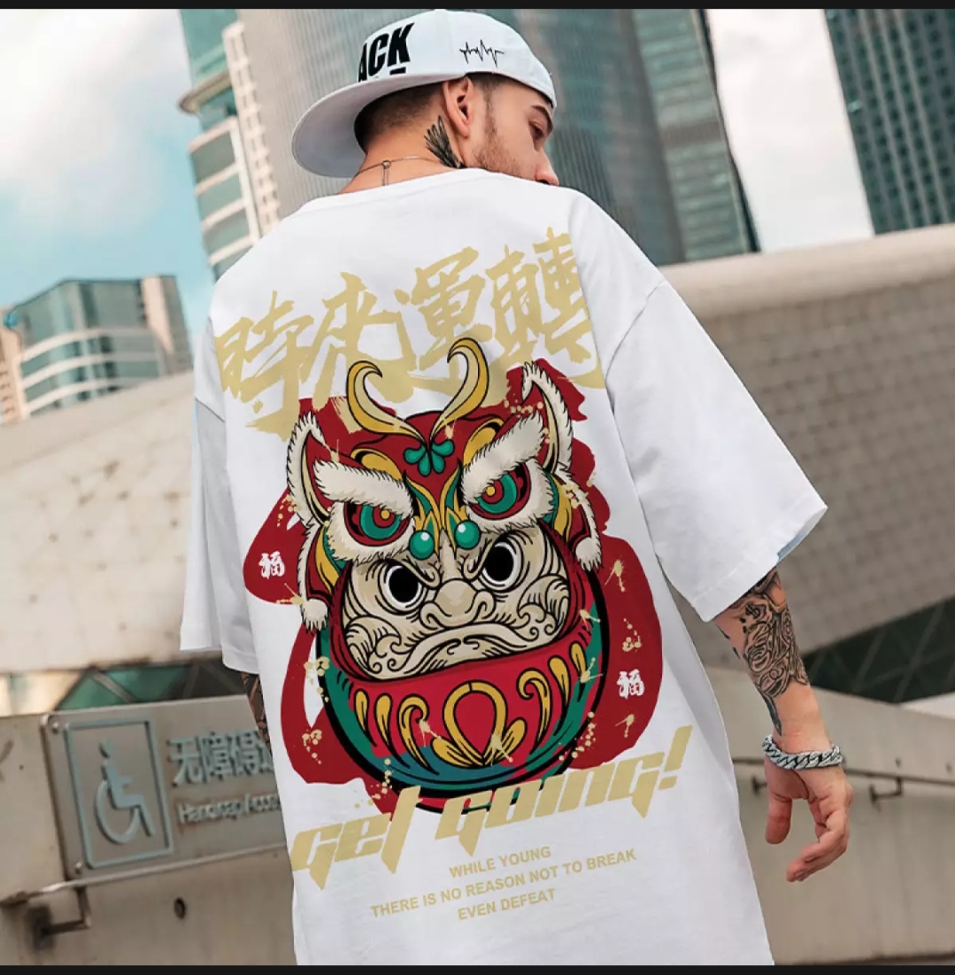XẢ HÀNG - ĐỒNG GIÁ 19K Áo Thun Nam Nữ Unisex Form Rộng In Hình Quỷ Dạ Xoa Họa Tiết Nhật Bản độc đẹp, Vải Dày Mịn, Thiết Kế Thời Trang, Đường May Sắc Sảo