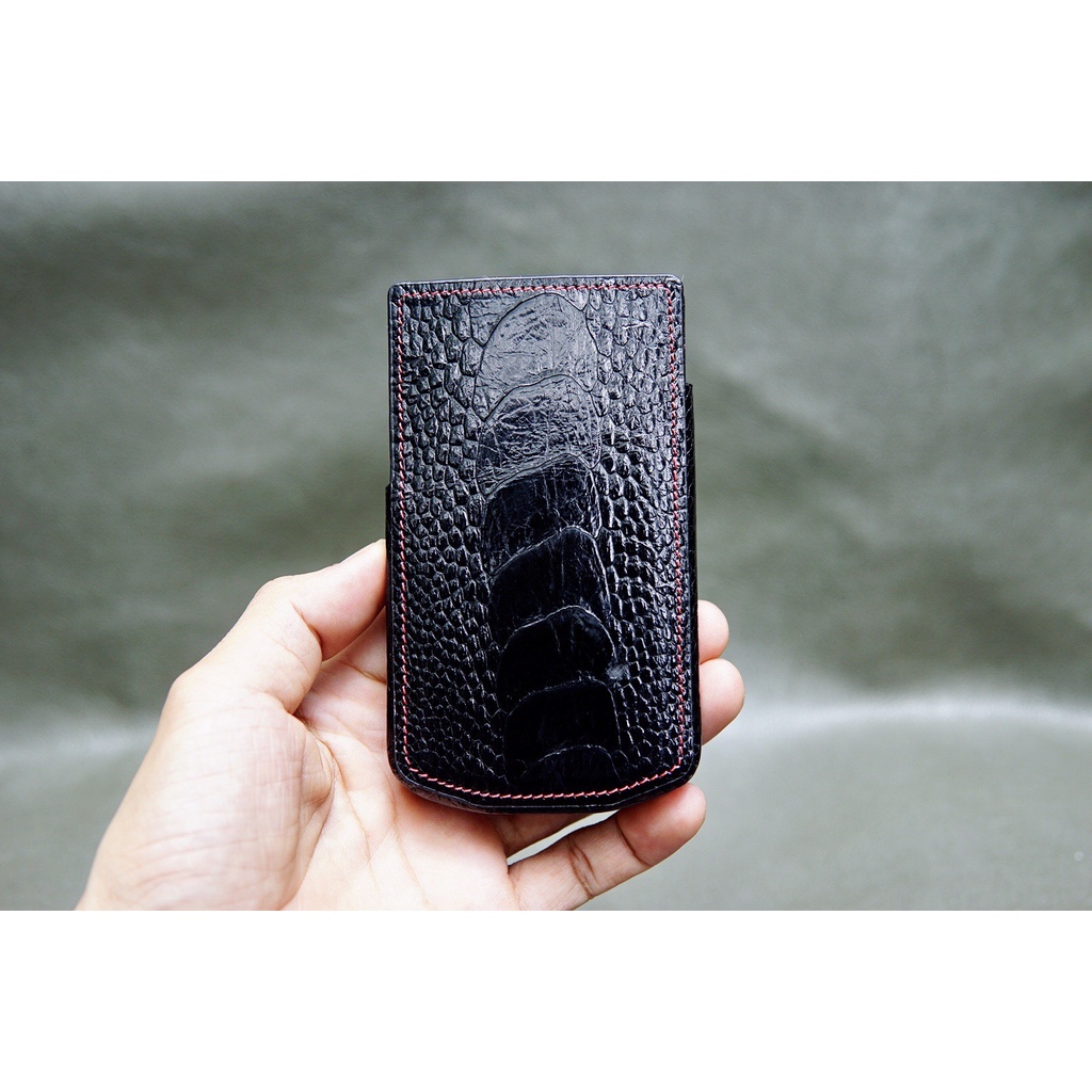 [LaoHac Store] Bao Da Đà Điểu BlackBerry Porsche Design 9983 ( Dạng Hộp )