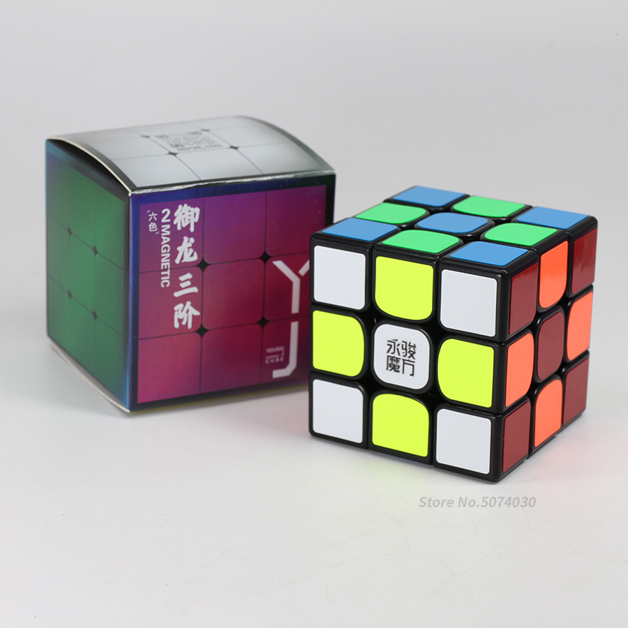 [HCM]Đồ Chơi Rubik IJ YuLong V2M Sticker - Rubik Nam Châm Từ Tình - Cao Cấp ( Quay nhanh mượt Bẻ góc cực tốt)