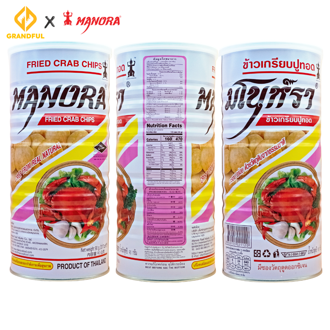 Bánh Snack Cua Manora 90g
