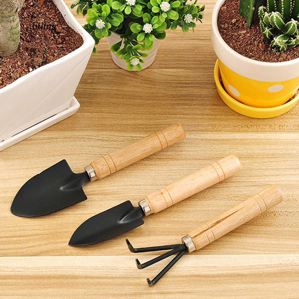 [ QUÀ TẶNG ] Bộ Dụng Cụ Làm Vườn 3 Món Tiện Lợi