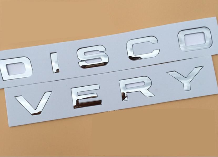 [HCM]Decal chữ nổi 3D cao cấp Discovery