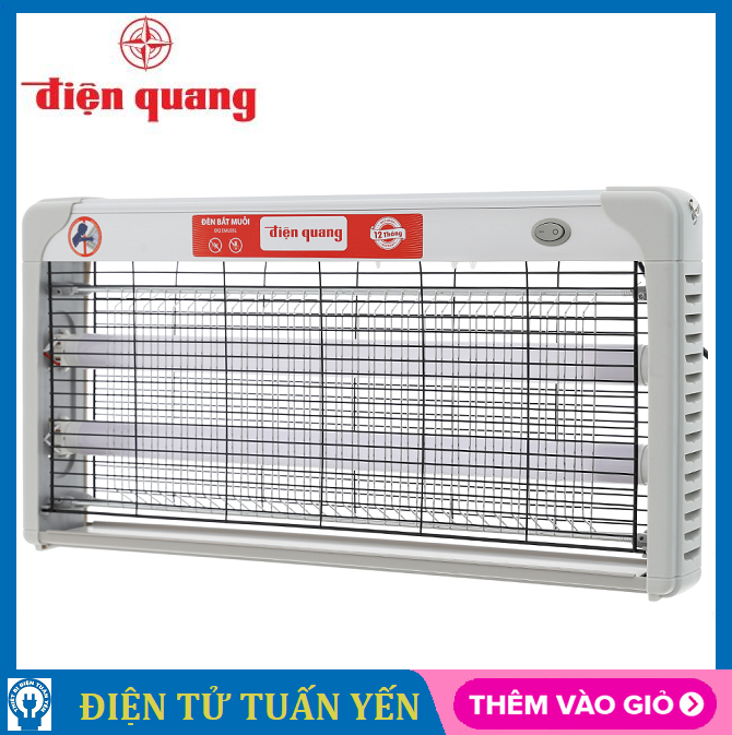 Đèn bắt muỗi Điện Quang ĐQ EML05L (485 x 65 x 250mm) - Hàng chính hãng