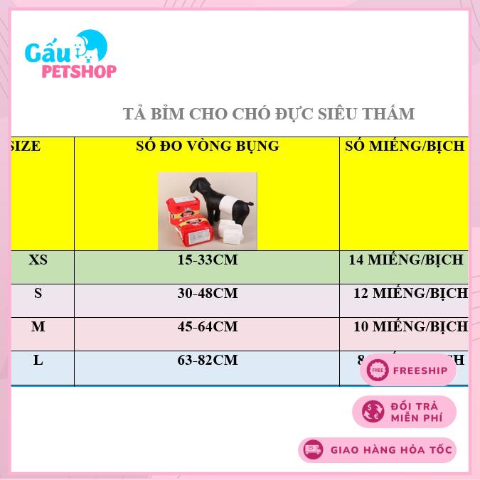 Bỉm cho chó đực DONO