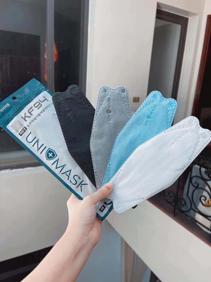 [ GIAO ĐƯỢC HCM ] COMBO 50C KHẨU TRANG 4D KF94 CHÍNH HÃNG UNIMASK