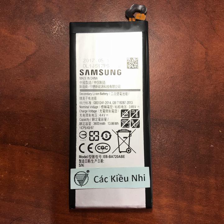 [HCM]PIN SAMSUNG A720 / A7-2017 ( EB-BA720ABE / 3600mAh ) ZIN