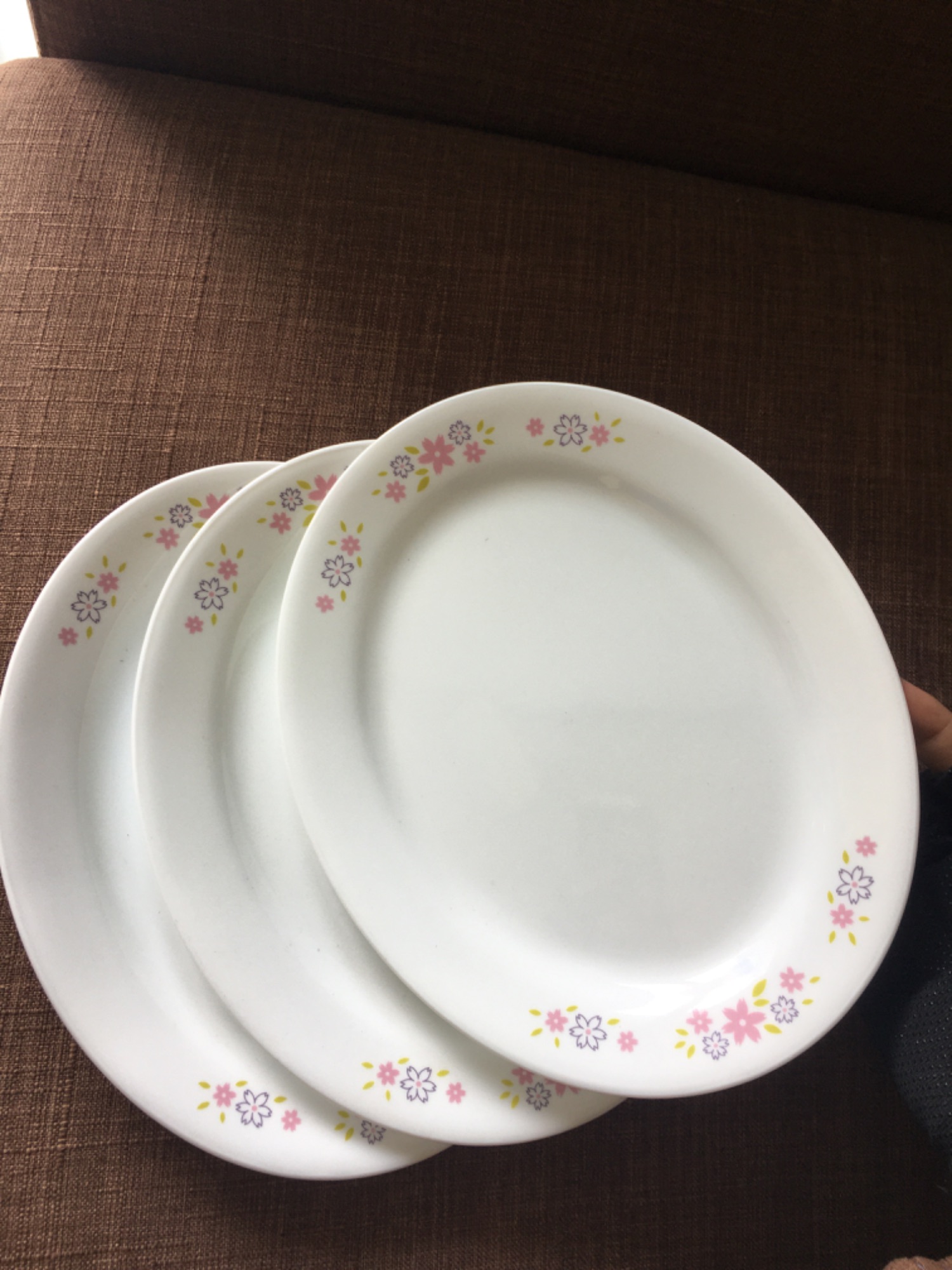 Corelle USA - Floral Fantasy - Combo 3 Dĩa Oval  6950-FSY-LP- 25cm