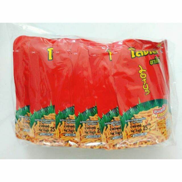 Lốc bánh que đỏ Biscuit cọng thái ( 13 gói × 25g )