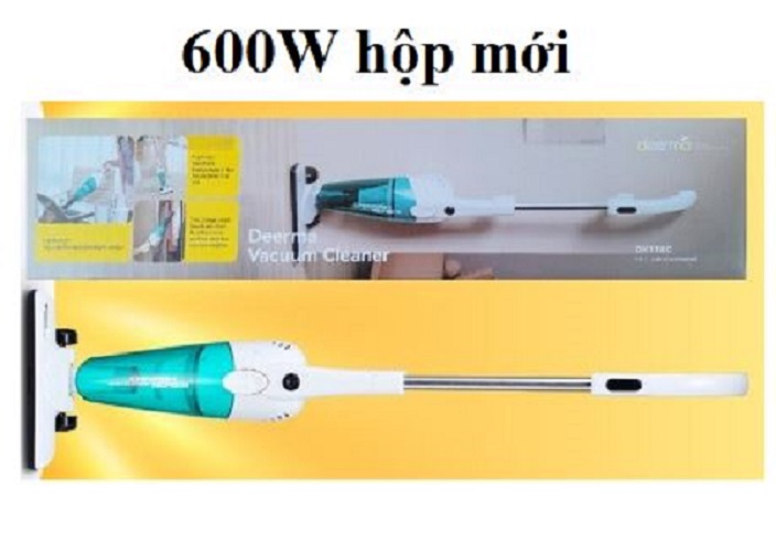 (MixHome HCM) Cây hút bụi mini cầm tay Deerma DX118C (Hàng chính hãng - bản nâng cấp 600W BH 12 tháng)