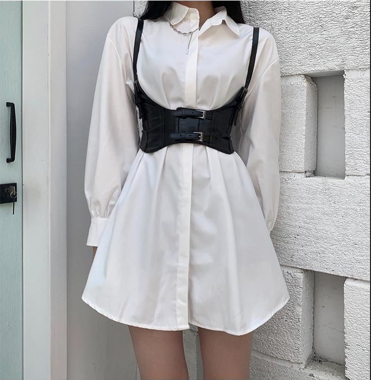 Thắt lưng da belt corset (có ảnh thật) - Dây nịt váy, áo sơ mi