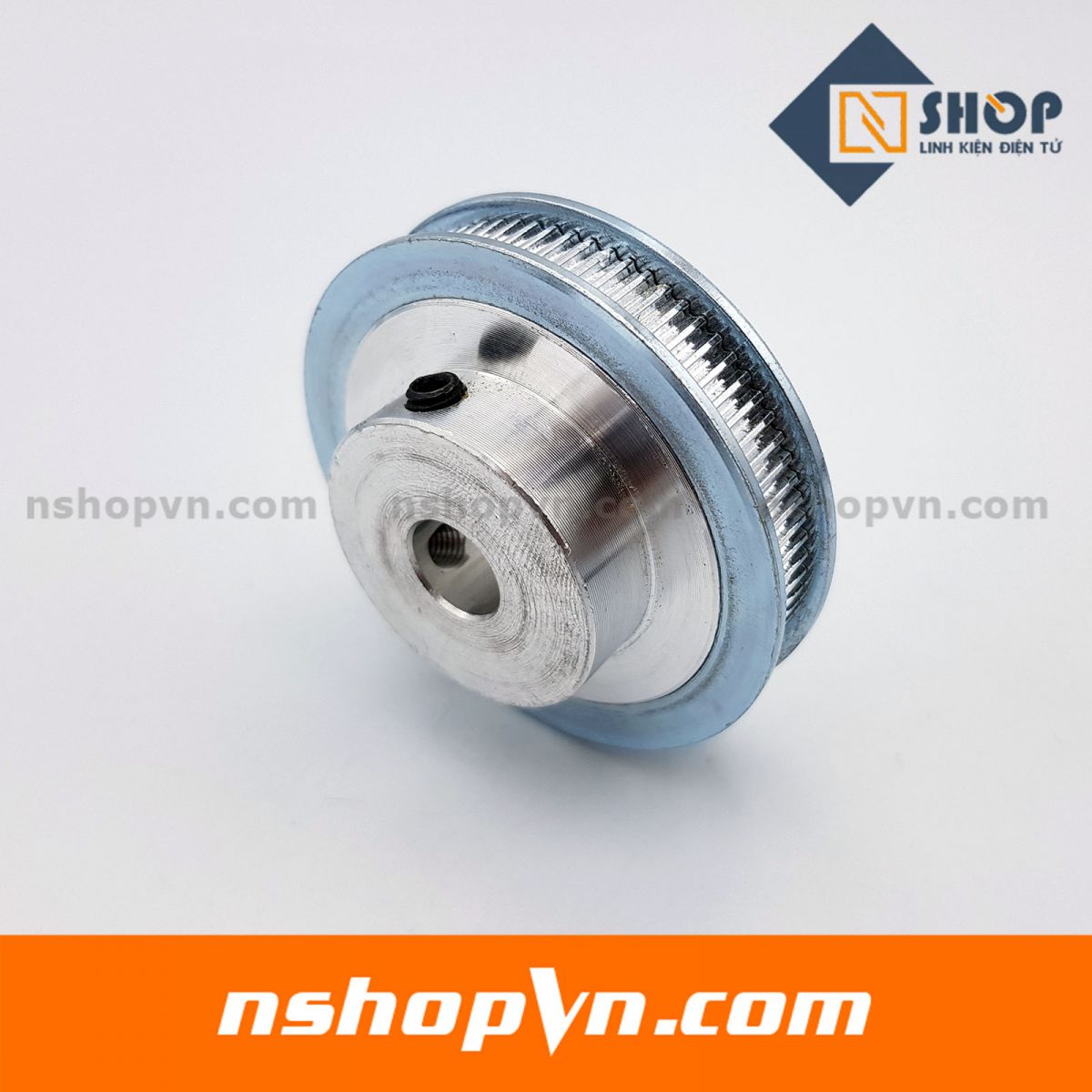 Puly GT2 80 răng trục 10mm
