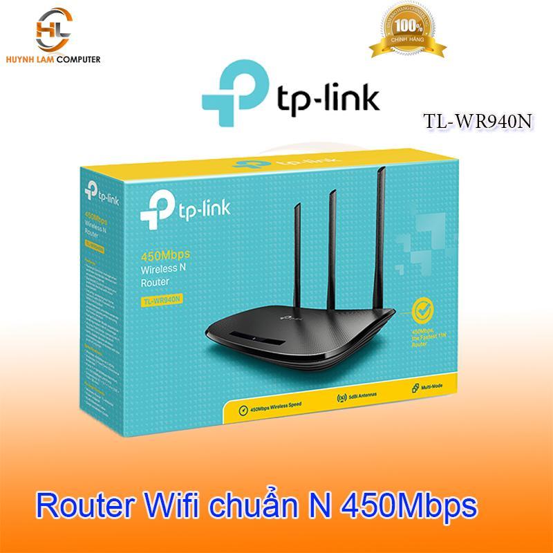 Bảng giá Router WiFi - Thiết bị phát WiFi TPLink TL-WR 940N chuẩn N 450Mbps Phong Vũ