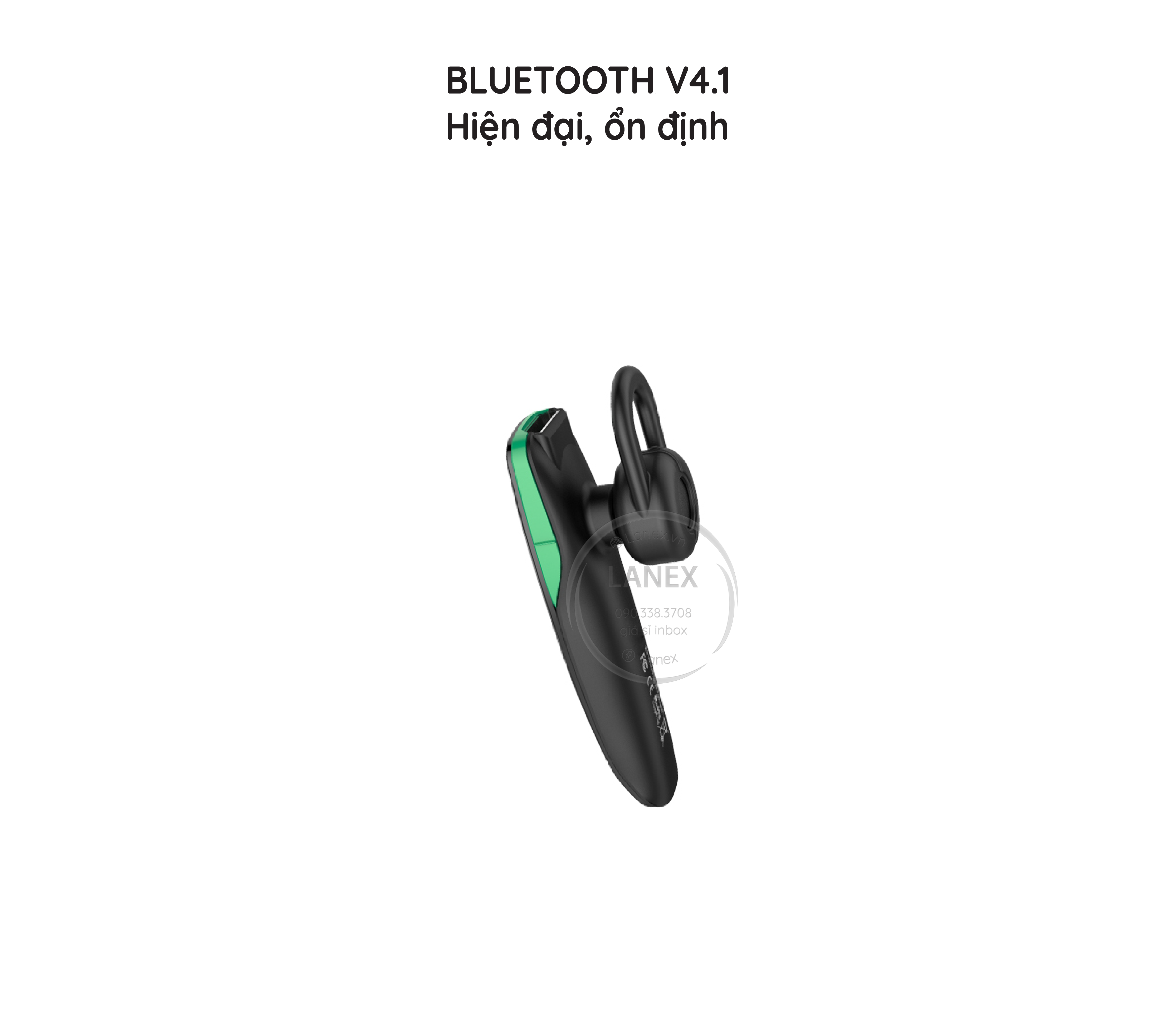 Tai Nghe Bluetooth Hoco E1 1 Bên V4.1 Có Mic
